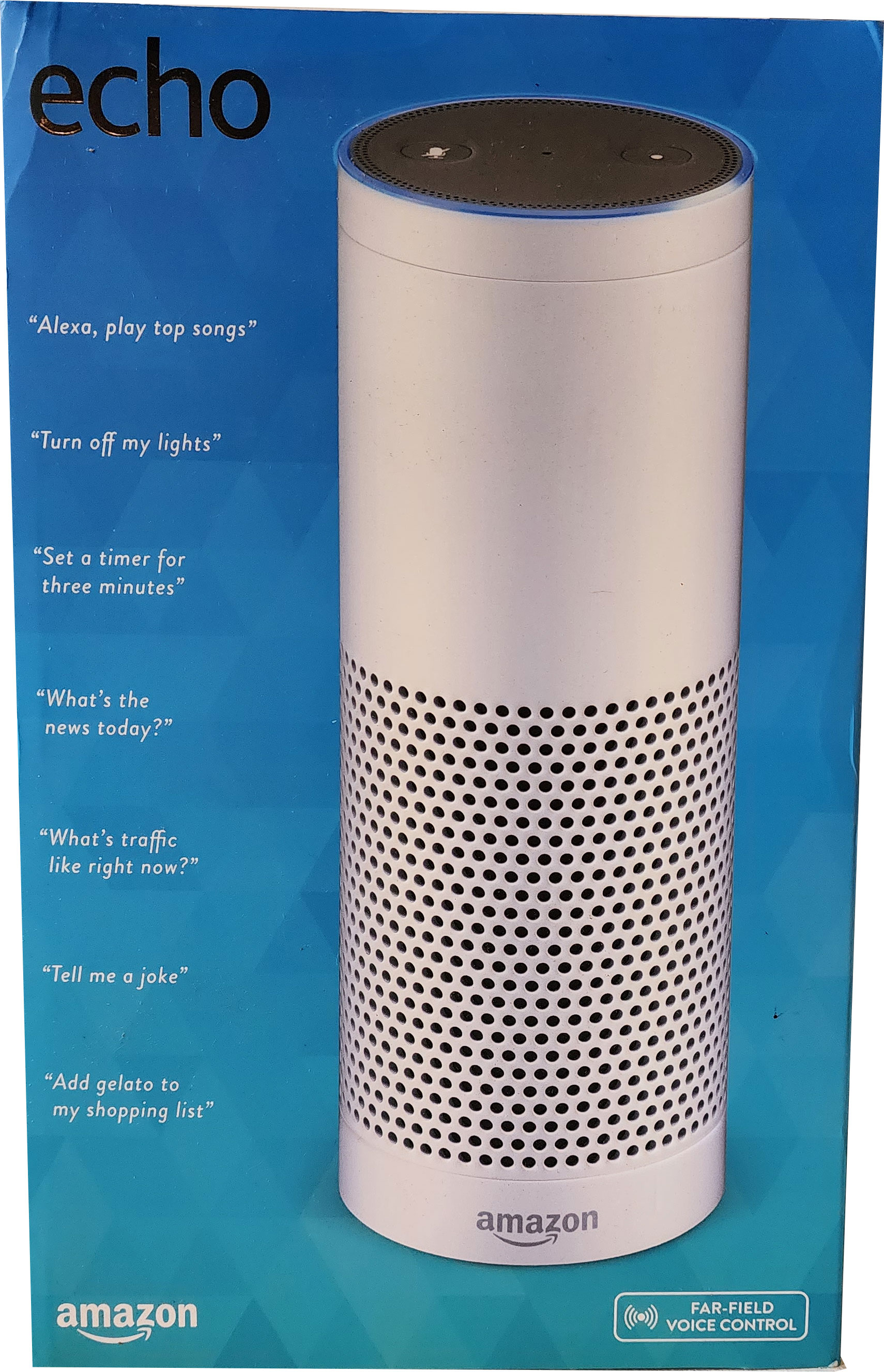 Amazon Echo Generation 1 Alexa Speaker Bluetooth wifi Smart