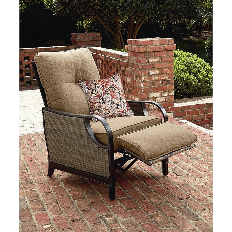 La Z Boy Lazy Outdoor Furniture Charlotte Patio Recliner Brown